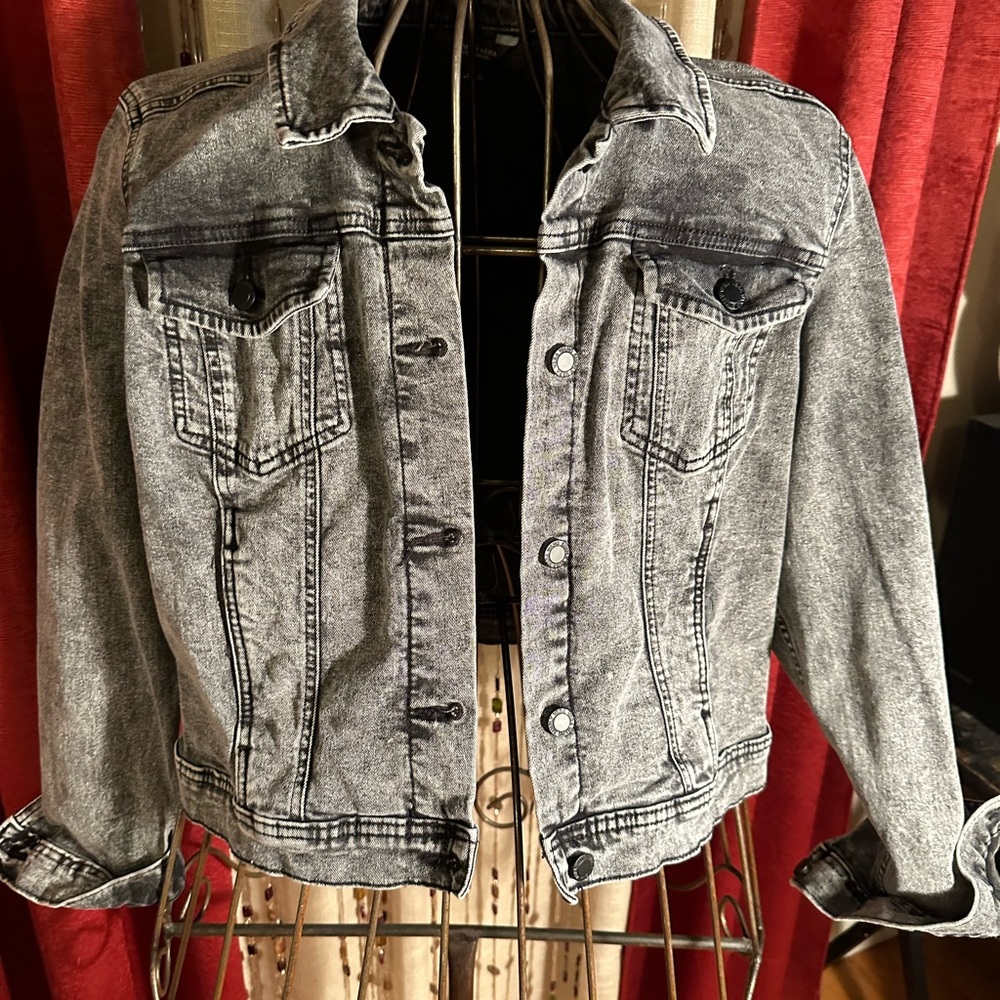 SIMPLY VERA Jacket in Black Denim